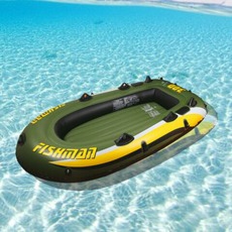 Inflatable Fishing Boat for Kayaking and Fishing for 3