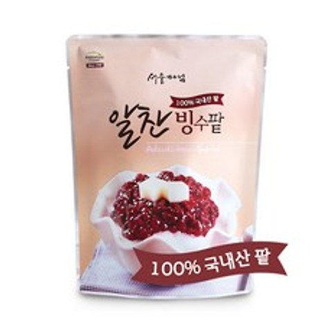 SR002 로뎀푸드 알찬빙수팥 1kg, 1개