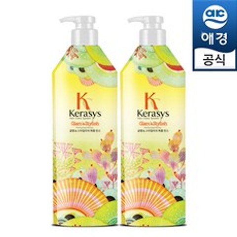 케라시스 글램 앤 스타일리쉬 퍼퓸 린스, 600ml, 2개