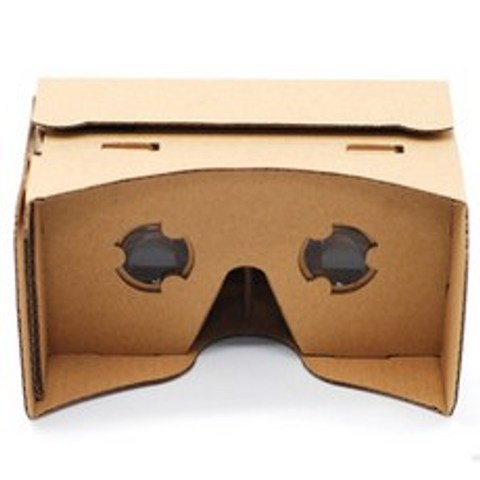 구글 표준 VR안경 가상현실안경 카드보드 입체안경 VR체험킷, A-핸디형(머리끈없음)