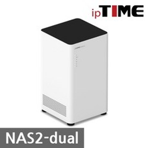 ipTIME NAS2dual 2베이 네트워크하드, NAS2dual (하드미포함)