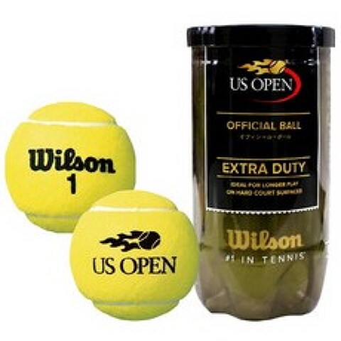 윌슨 US 오픈 볼 (2P CAN) EXTRA DUTY 테니스 시합구