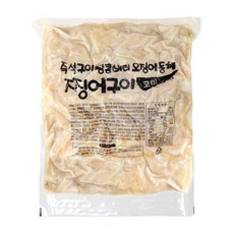 땅콩 버터 오징어 찡어구이 실속형 대용량 모미 800g, 1개