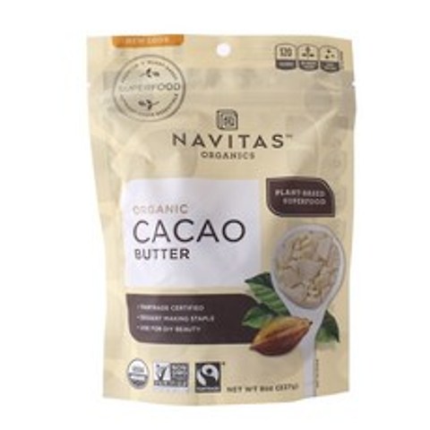 나비타스 카카오 버터 무설탕, 1개, 227g