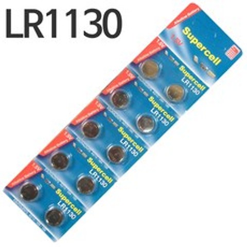 슈퍼셀 LR1130(1알) 1.5V, 10p, 1팩