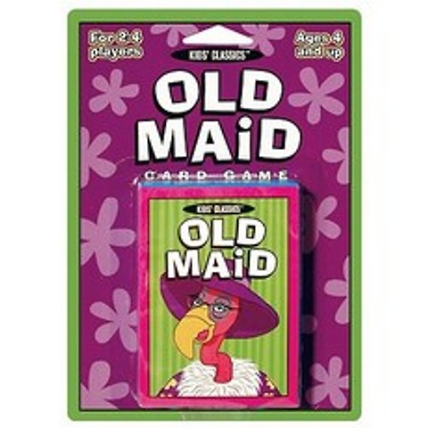 (영문도서) Old Maid Classic Card Game Other, U.S. Games Systems