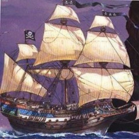 Lindberg Models 130스케일 Sir Henry Morgan Pirate Ship 프라모델