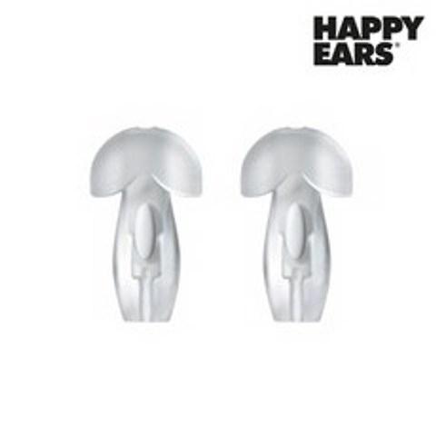 해피이어스 스웨덴 귀마개 이어플러그( 색상 화이트 사이즈 M ), 1팩