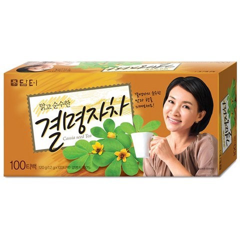 담터 맑고깨끗한 결명자 100T /전통차.국산차, 120g, 1개