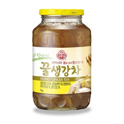 오뚜기 힐링타임 꿀생강차, 1kg, 1개
