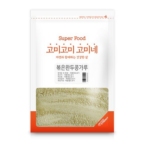 고미네 볶은 완두콩가루, 500g, 1개