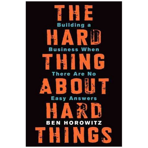 [해외도서] The Hard Thing About Hard Things Hardback, Harperbusiness