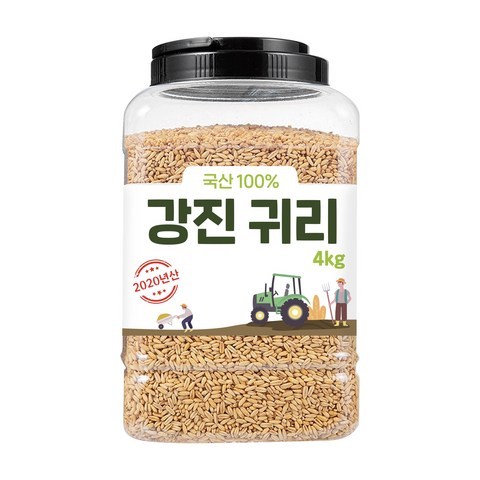 대구농산 2020년 강진 귀리쌀, 4kg, 1개
