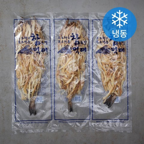 해그린푸드 참 손질 먹태 (냉동), 90g, 3개