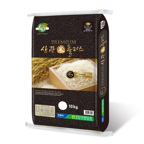 강화섬쌀 2020년 햅쌀 삼광미플러스 백미, 10kg, 1개