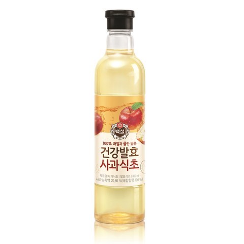 백설 건강발효 사과식초, 800ml, 1개