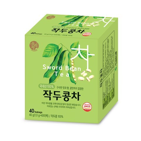 우리차 작두콩차, 1g, 40개