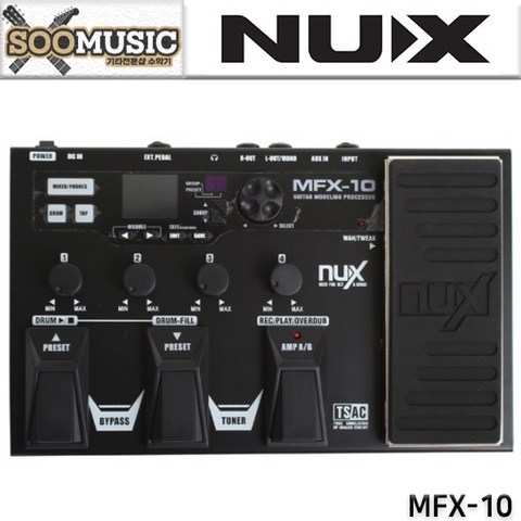 NUX MFX-10 일렉기타 멀티이펙터