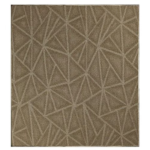 Modern Indoor Outdoor Commercial Solid Color Rug - Gray 7 x 7 Pet and Kids Frie (7 x 7 Grey), 7 x 7, Grey