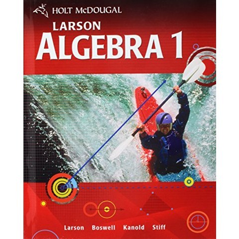 Larson Algebra 1 Holt McDougal Larson Algebra 1