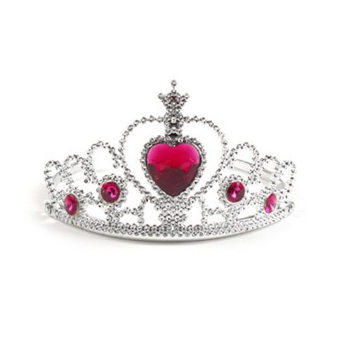 피플스파티 왕비왕관(핑크) 겨울왕국 프로즌 안나왕관, 왕비왕관, 1개, 핑크