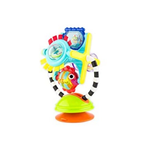 Sassy Fishy Fascination Station 2-in-1 Suction Cup High Chair Toy | Developmental Tray Toy for Earl, 상세 설명 참조0