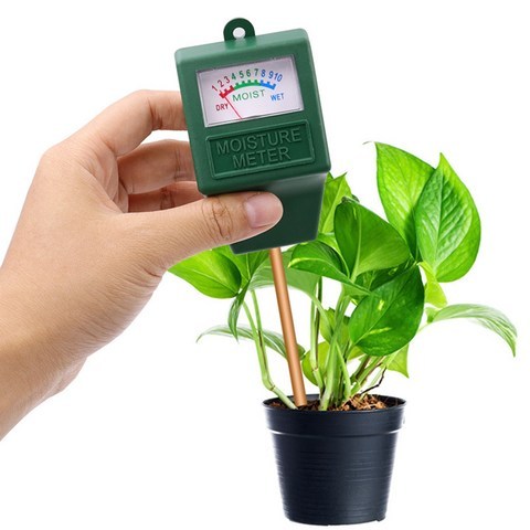 1pc 식물 토양 수분 시험기 화분에 심은 식물을위한 습도계 잔디 농장 토양 수량계 수경법 분석기|수분 측정기|, 1개, 단일, 단일