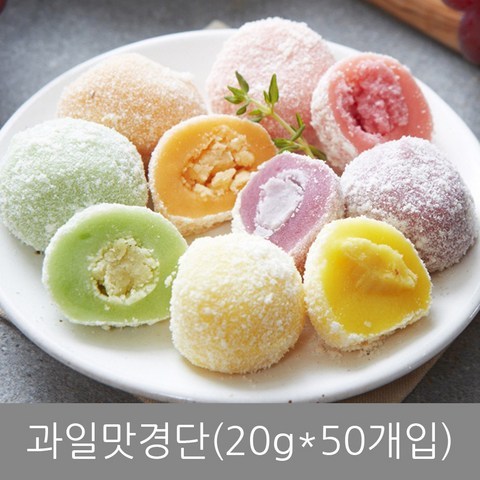 떡집닷컴 과일맛경단, 1개, 1kg