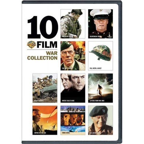 WB 10 영화 전쟁 컬렉션 (DVD), 단일옵션