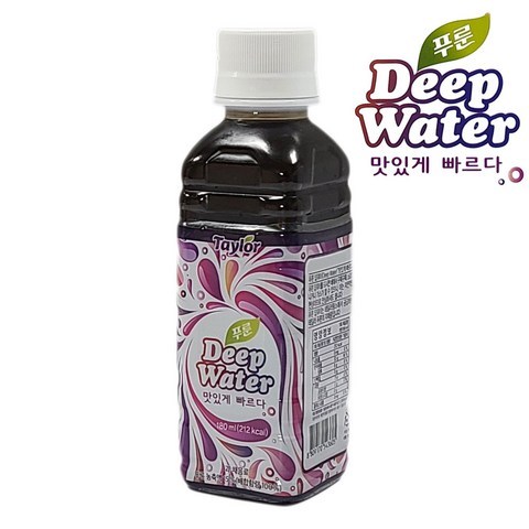 테일러 팜스 푸룬 딥워터 180ml 1개 음료 쥬스 주스