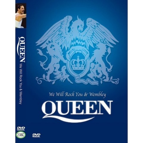 DVD 보헤미안랩소디-퀸 2종 세트 Queen (2diisc)-웸블리라이브+위윌락유 몬트리올공연 We will rock you