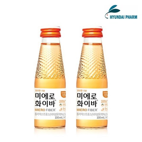 기타 현대약품 미에로화이바 100mL 20병