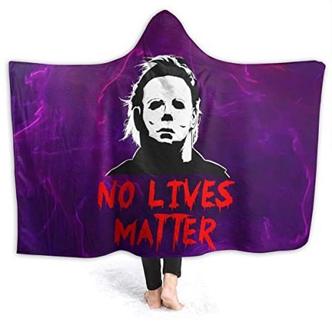Michael Myer-No Lives Matter Blanket Halloween Fu (Michael Myer-no Lives Matter 14 Small 50