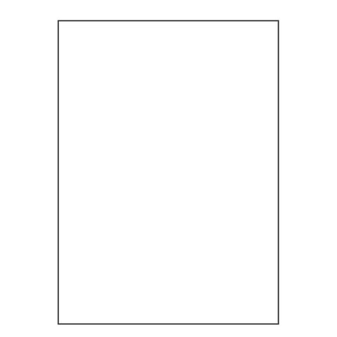 오피스라벨 A4 라벨지 1칸(전지) 100매 흰색 전지라벨 다용도라벨 분류표기용라벨 폼텍 규격 라벨용지 라벨지