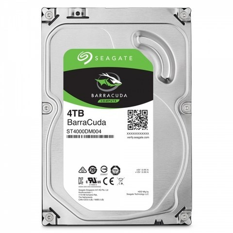 Seagate BarraCuda 5400/256M (ST4000DM004 4TB), ST4000DM004, 4TB