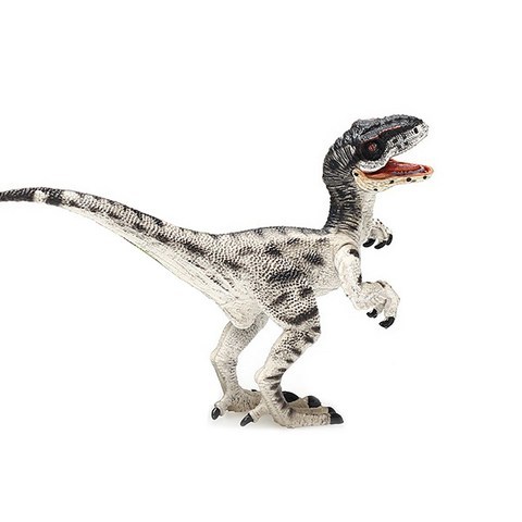 서하의집 벨로키랍토르 화이트 공룡 장난감 피규어 모형 다이노소어월드
