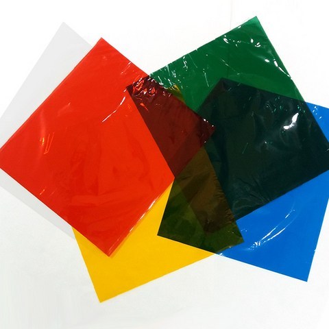 색깔놀이 꾸미기 그리기 만들기 5색 셀로판지