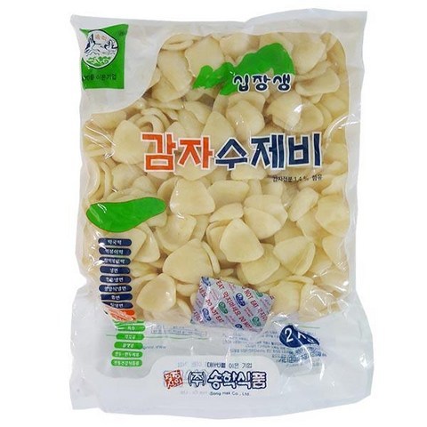 송학 감자수제비 2kg, 1