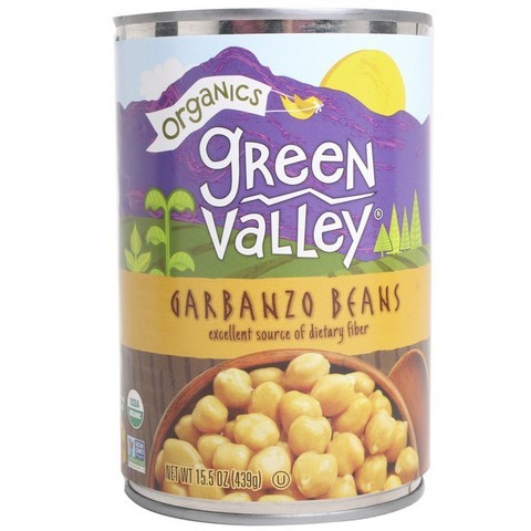 Green Valley Foods 가르반조 빈즈, 439g, 1개