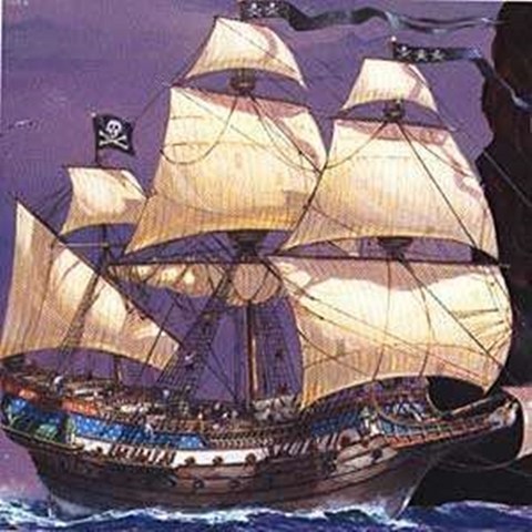 Lindberg Models 130스케일 Sir Henry Morgan Pirate Ship 프라모델