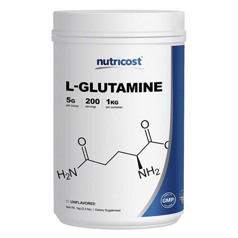 뉴트리코스트 L-글루타민 언플레이버드, 1kg, 1개