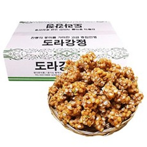 정다운식품 추억의 옛날과자 도라강정, 600g, 1개