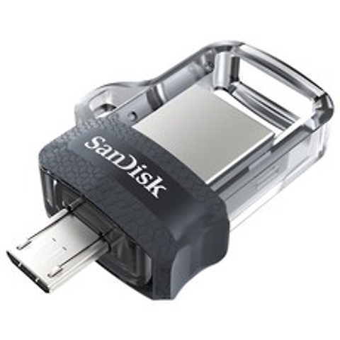 샌디스크 울트라 듀얼 OTG M3.0 플래쉬 드라이브 USB메모리, 64GB