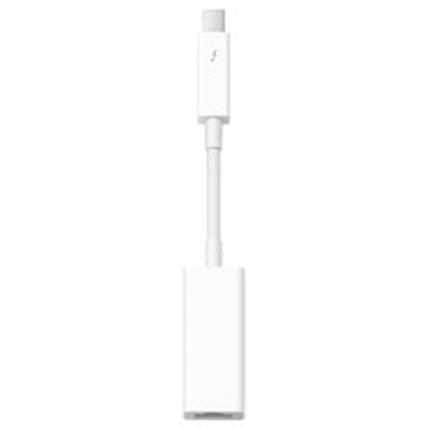 Apple 정품 썬더볼트 기가비트 이더넷 어댑터, MD463FE/A