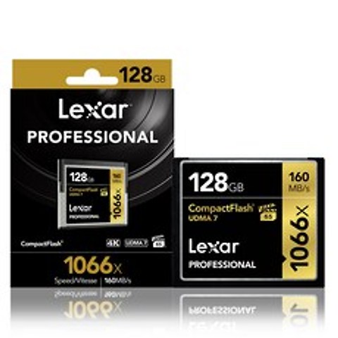 렉사 Professional 1066배속 CF 메모리카드 LCF128CRBAP1066, 128GB