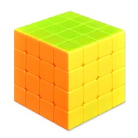퍼즐사랑 4x4 제이 큐브, 혼합 색상