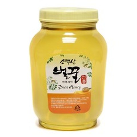 소백산벌꿀 선흥 사양 아카시아꿀, 2.4kg, 1개