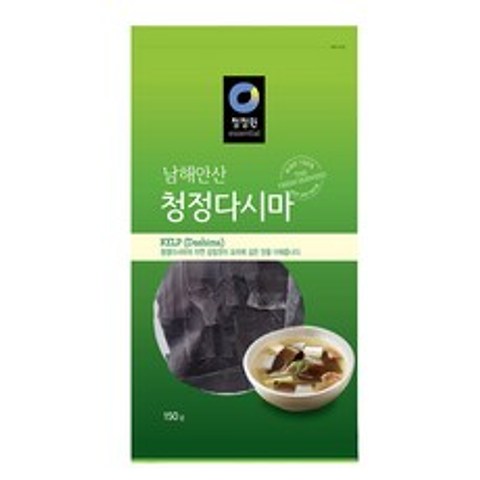 청정원 남해안산 청정다시마, 150g, 1개