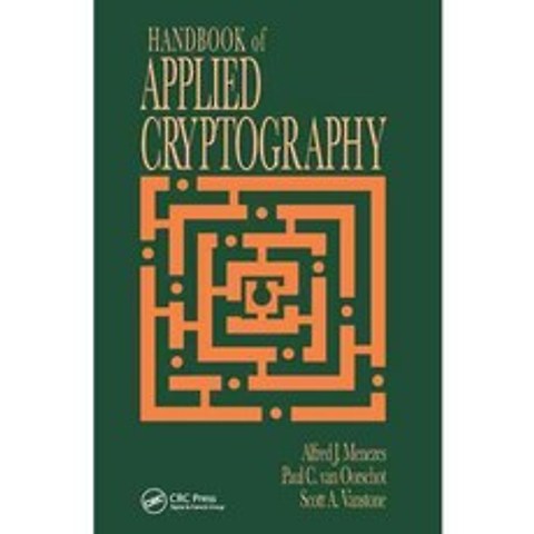 Handbook of Applied Cryptography, CRC Pr I Llc
