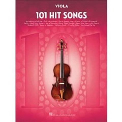 101 Hit Songs: Viola, Hal Leonard Corp